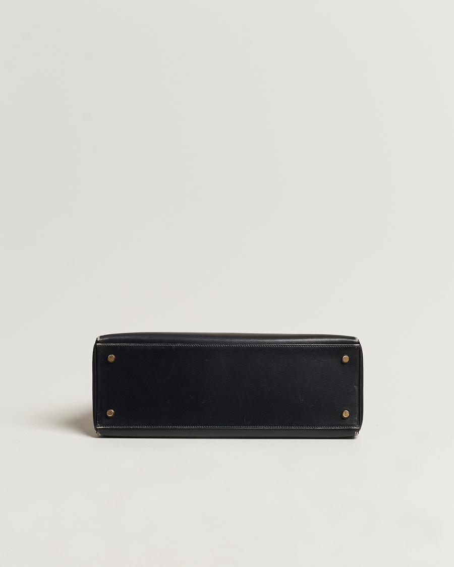 Men | Hermès Pre-Owned Kelly 35 Handbag Black | Hermès Pre-Owned | Kelly 35 Handbag Black