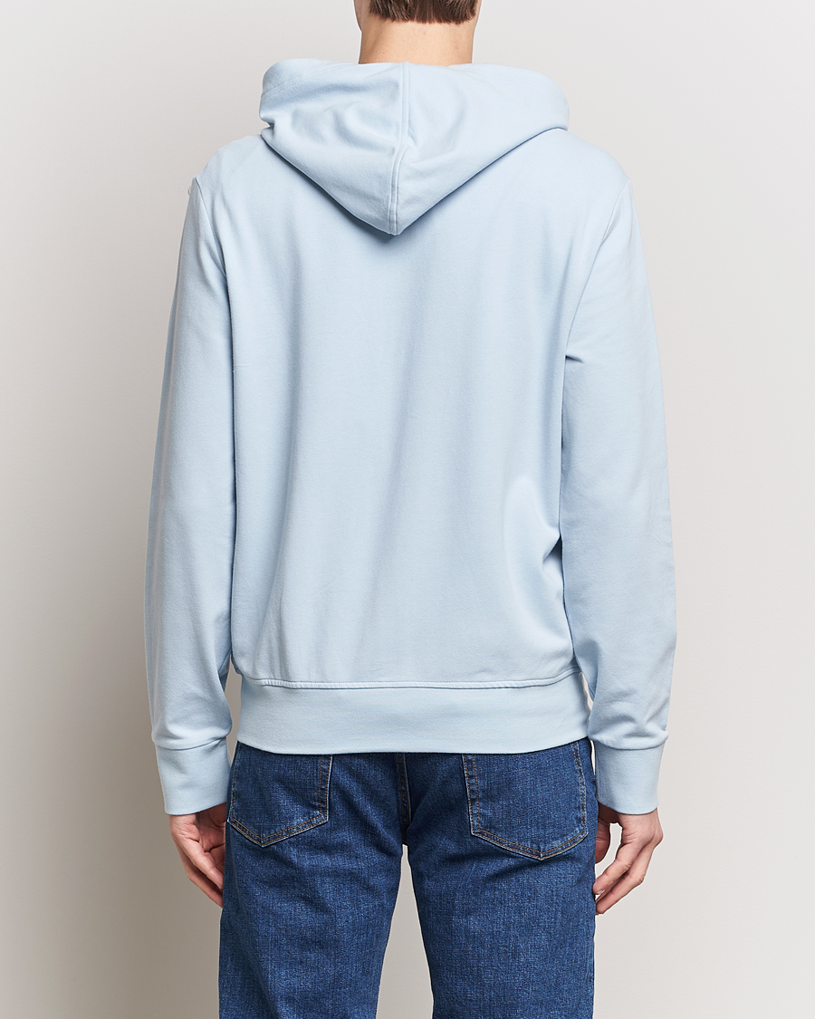 Men | Sweaters & Knitwear | Polo Ralph Lauren | Cotton Jersey Long Sleeve Hoodie Alpine Blue