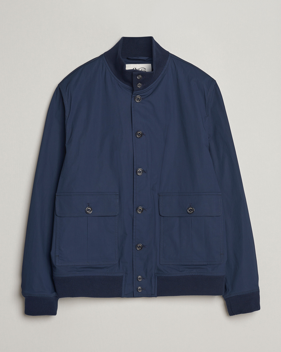 Men | Coats & Jackets | Valstar | Lightweight Cotton Valstarino Navy
