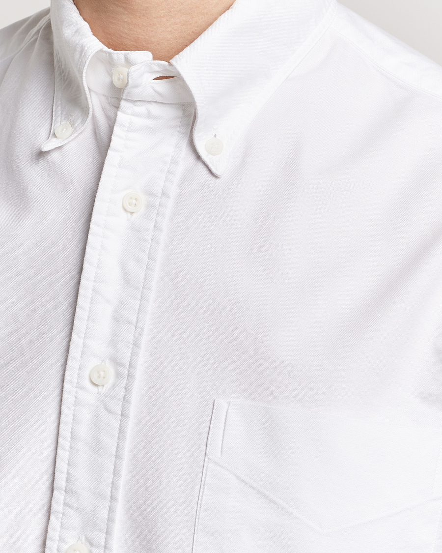 Men | Shirts | Gitman Vintage | Button Down Oxford Shirt White