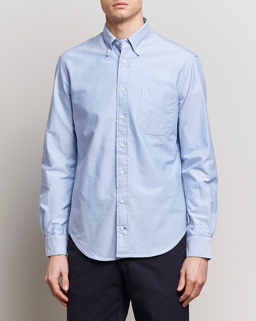 Men | Gitman Vintage | Gitman Vintage | Button Down Oxford Shirt Light Blue
