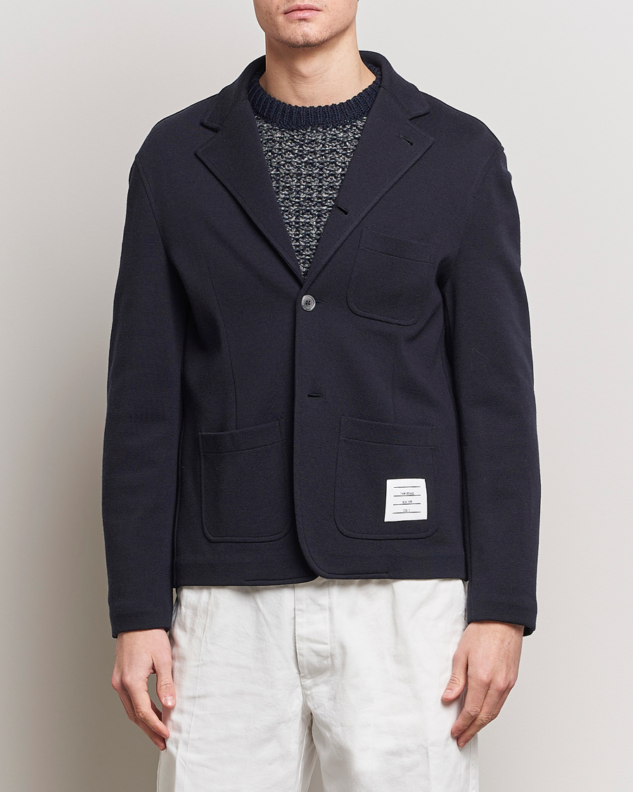 Men | Clothing | Thom Browne | Wool Sport Coat Navy