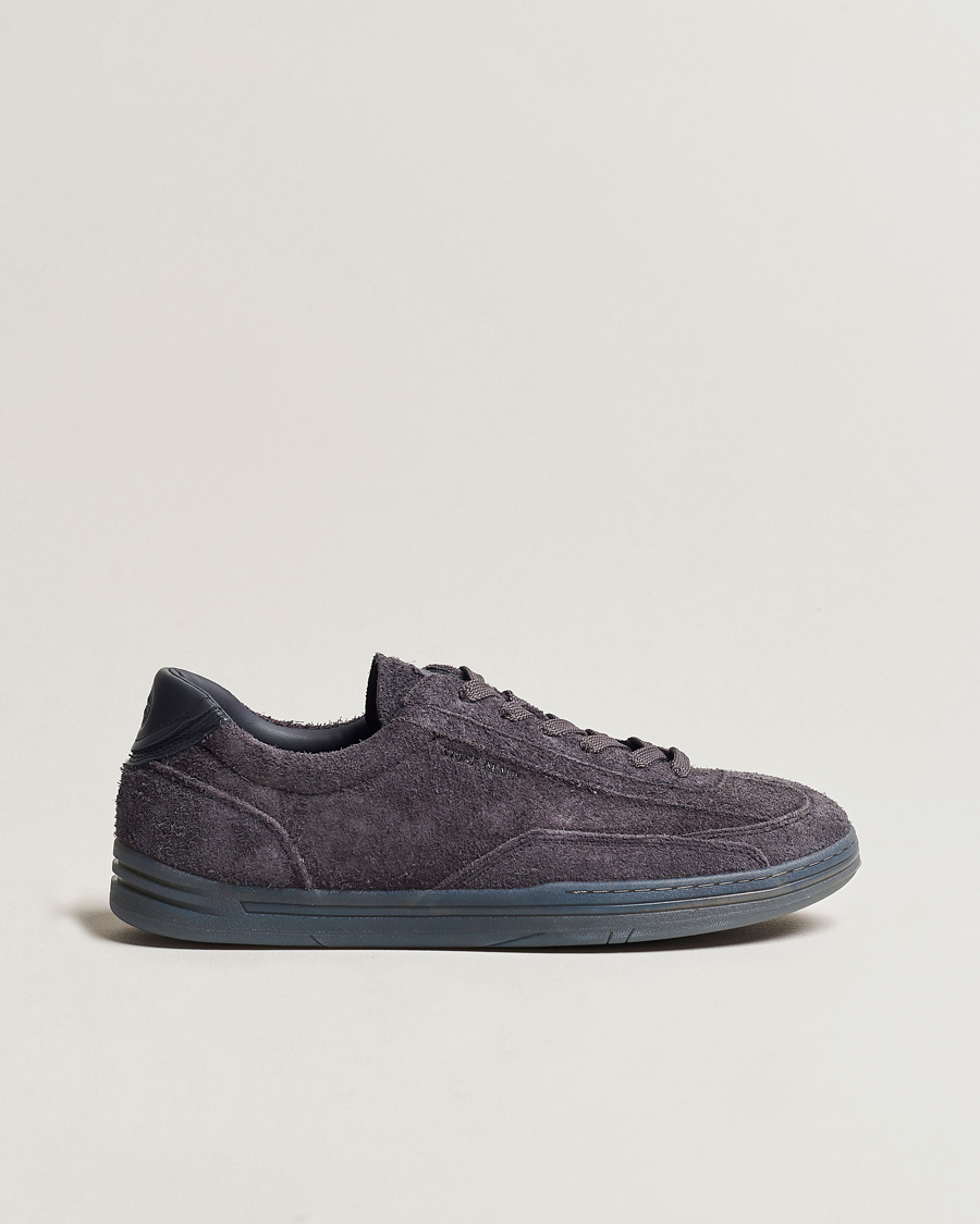 Men | Stone Island S0101  Suede Sneakers Blue Grey | Stone Island | S0101  Suede Sneakers Blue Grey