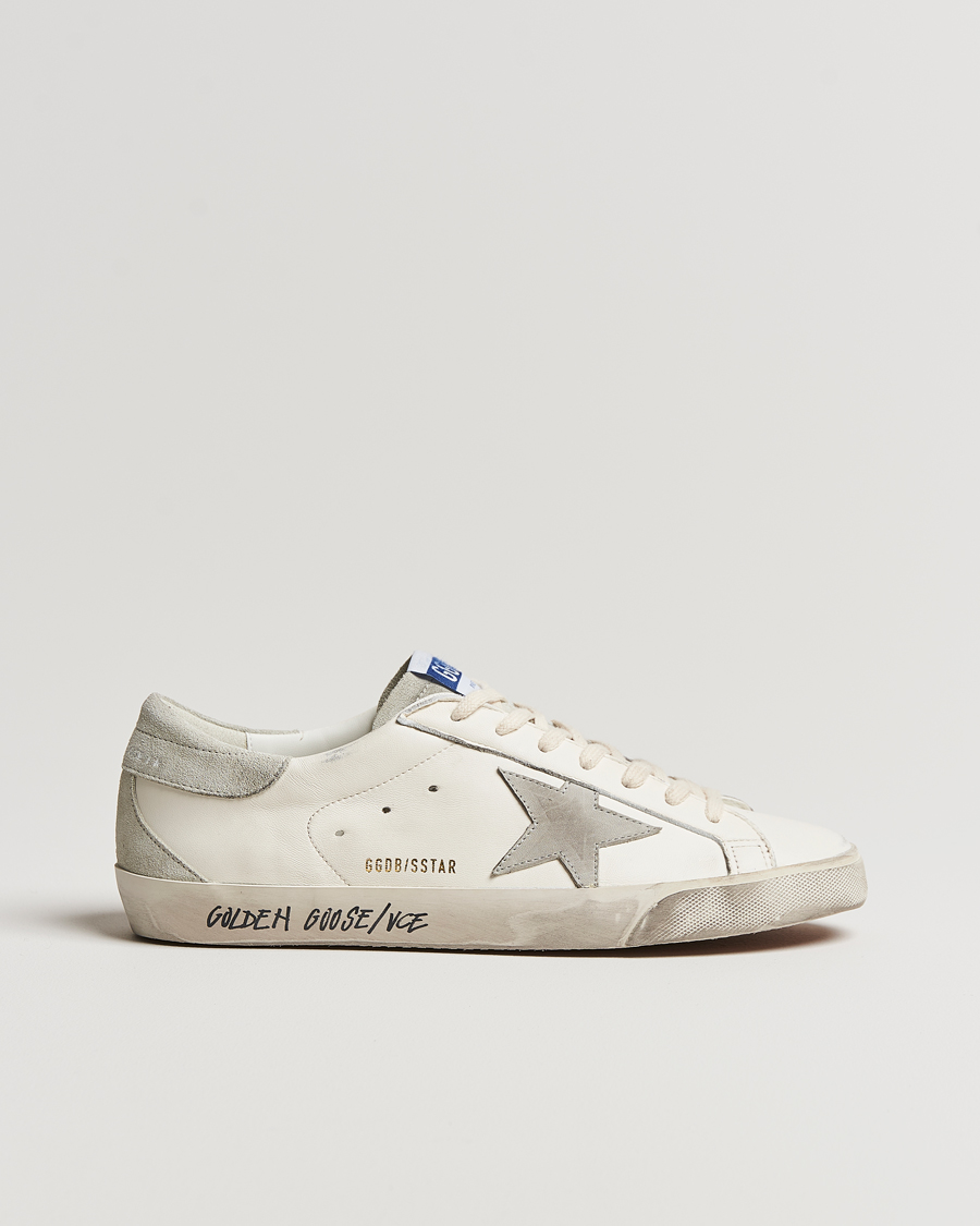 Men | Golden Goose Deluxe Brand Super-Star Sneaker White/Ice | Golden Goose | Deluxe Brand Super-Star Sneaker White/Ice