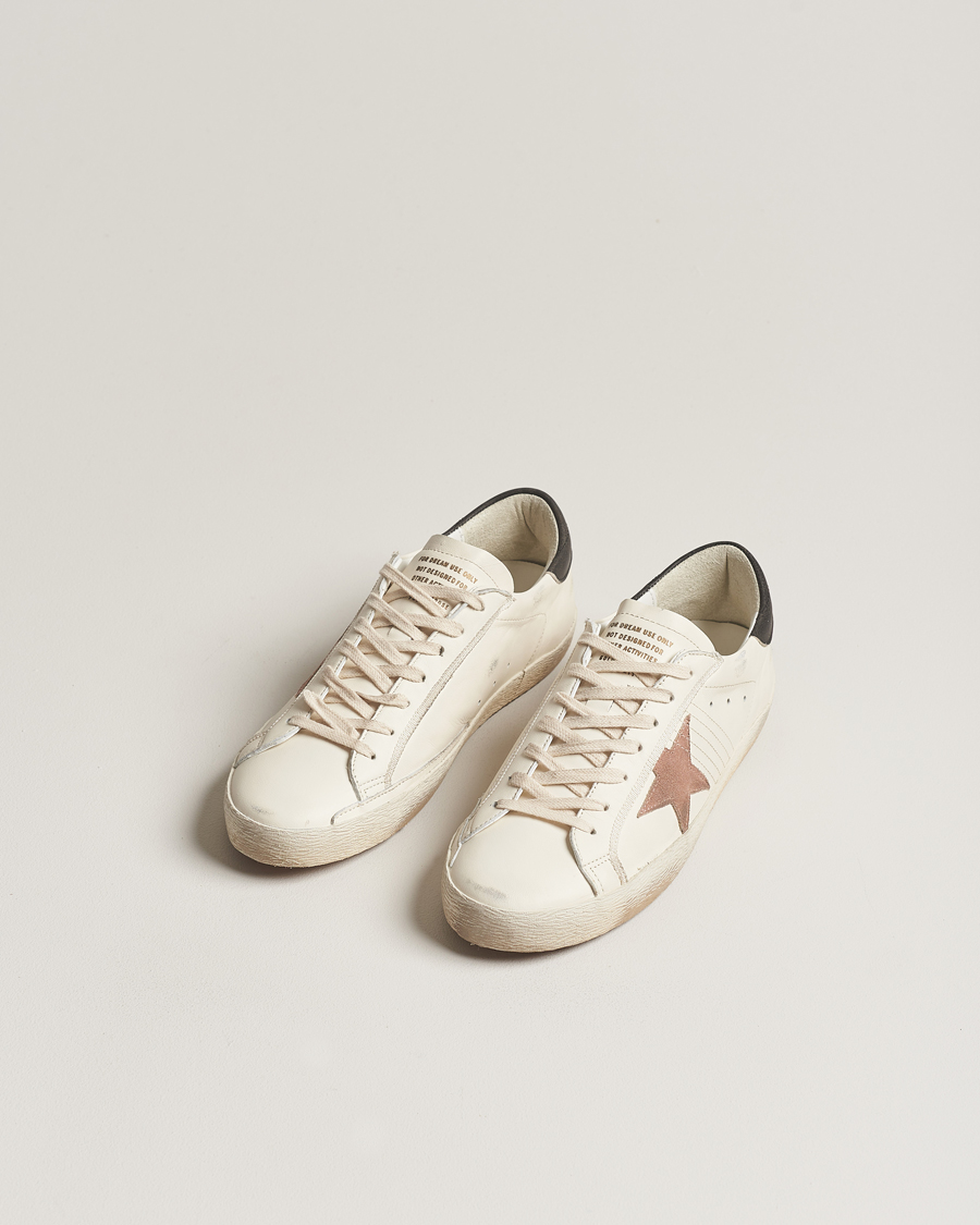 Men | Golden Goose Deluxe Brand Super-Star Sneaker White/Black | Golden Goose | Deluxe Brand Super-Star Sneaker White/Black
