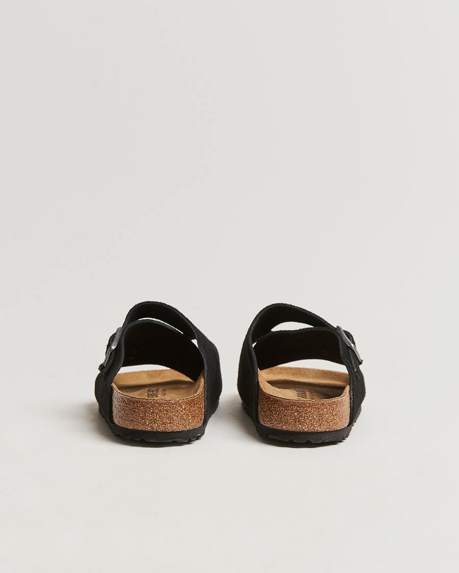 Men | BIRKENSTOCK Zürich Black Suede | BIRKENSTOCK | Zürich Black Suede