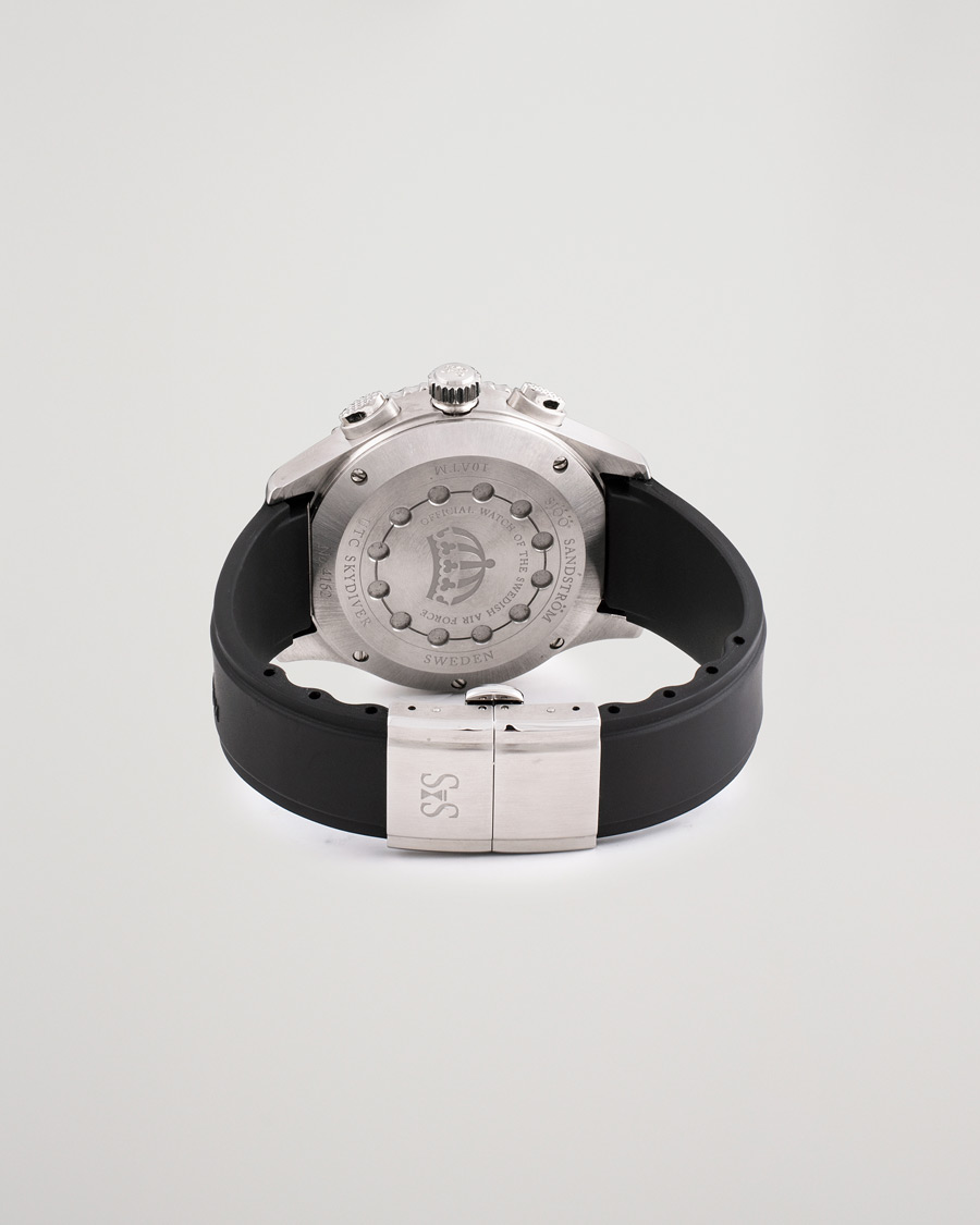 Men | Sjöö Sandström Pre-Owned UTC Skydiver 017401 Silver | Sjöö Sandström Pre-Owned | UTC Skydiver 017401 Silver