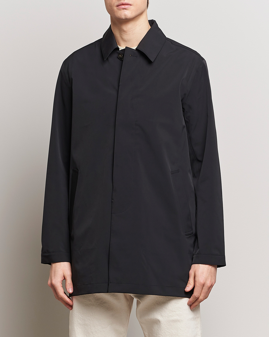Men | Spring Jackets | NN07 | Kim Waterproof Car Coat Black