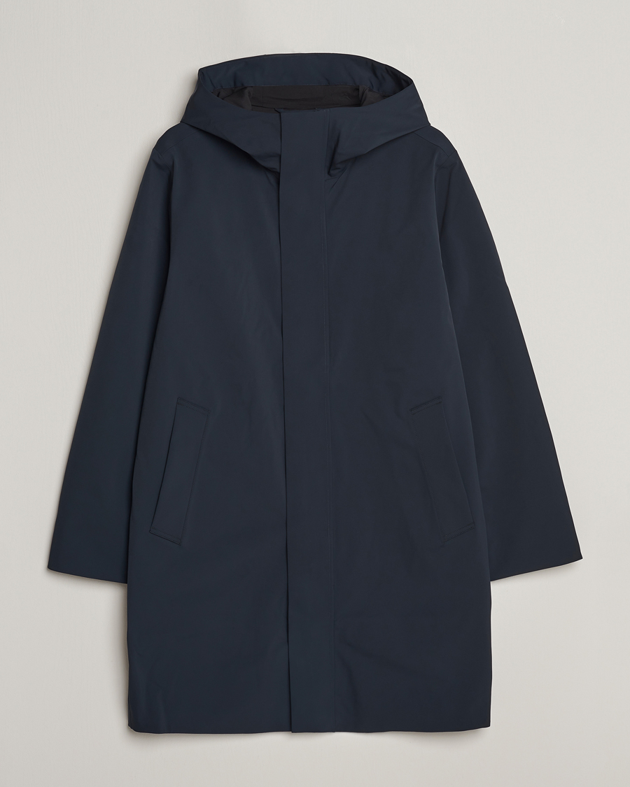 Men | Coats & Jackets | NN07 | Knox Hooded Coat Navy Blue