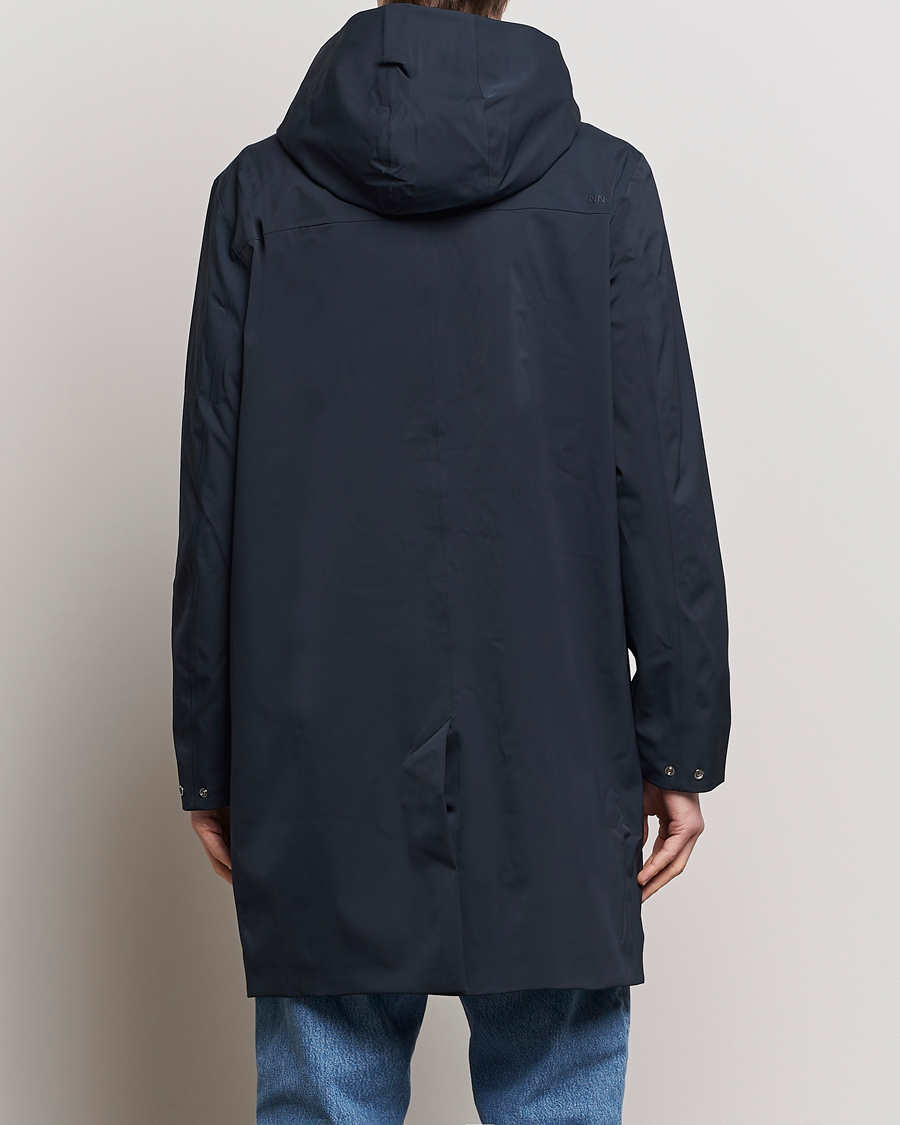 Men | Coats & Jackets | NN07 | Knox Hooded Coat Navy Blue