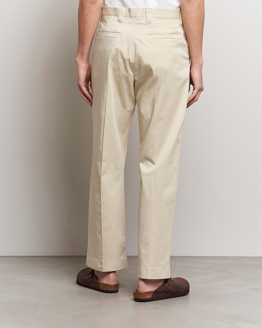 Men | Trousers | NN07 | Tauber Pleated Trousers Ecru