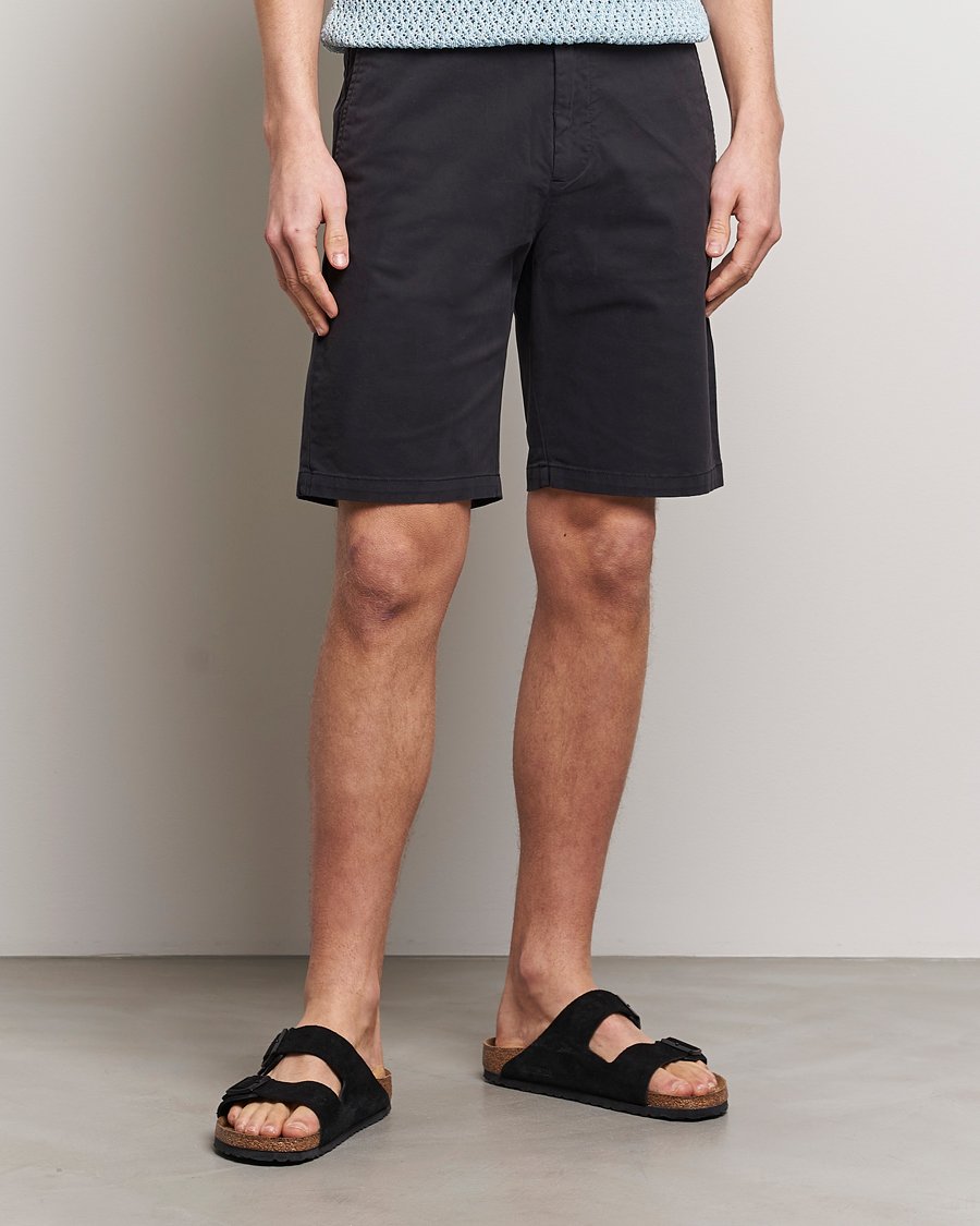 Men | Shorts | NN07 | Crown Shorts Black