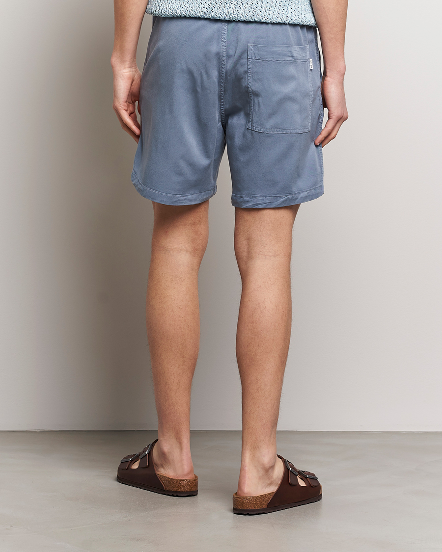 Men | Shorts | NN07 | Gregor Tencel Drawstring Shorts Swedish Blue