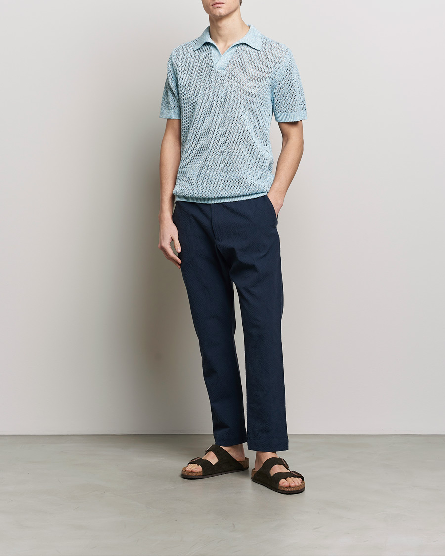 Men | Polo Shirts | NN07 | Ryan Structured Polo Polar Wind