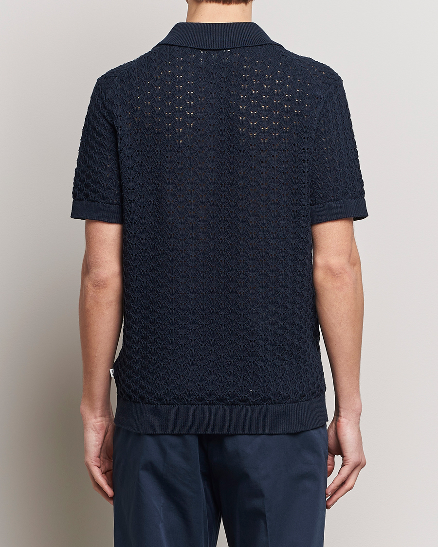 Men | Polo Shirts | NN07 | Manuel Structured Polo Navy Blue