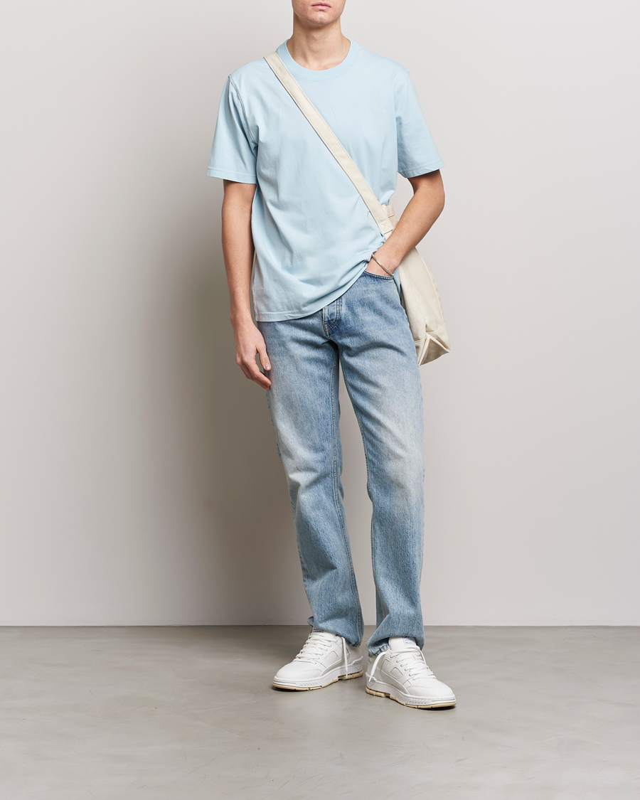 Men | T-Shirts | NN07 | Adam Pima Crew Neck T-Shirt Winter Sky