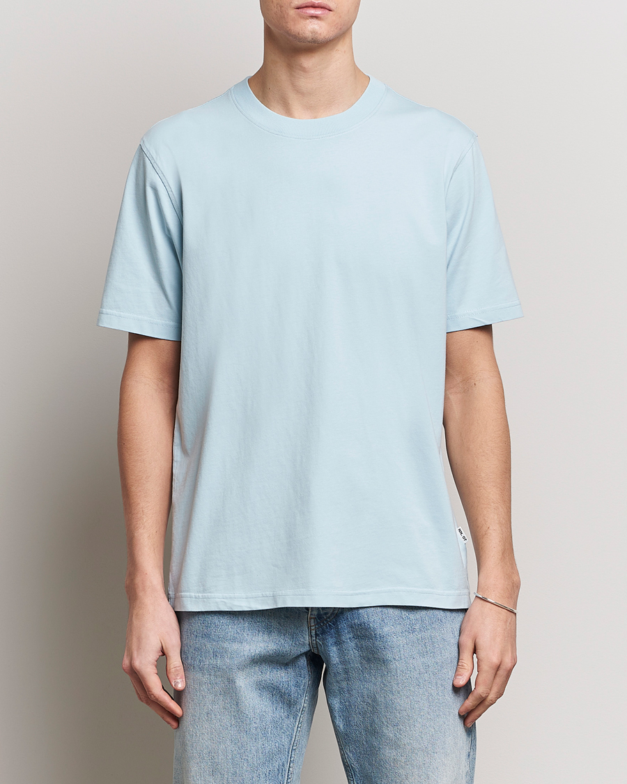 Men | T-Shirts | NN07 | Adam Pima Crew Neck T-Shirt Winter Sky