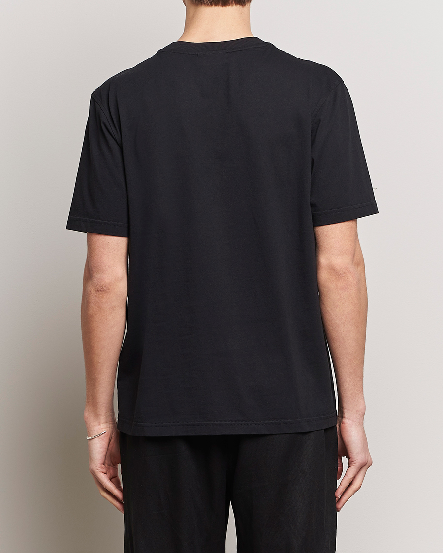 Men | T-Shirts | NN07 | Adam Printed Crew Neck T-Shirt Black