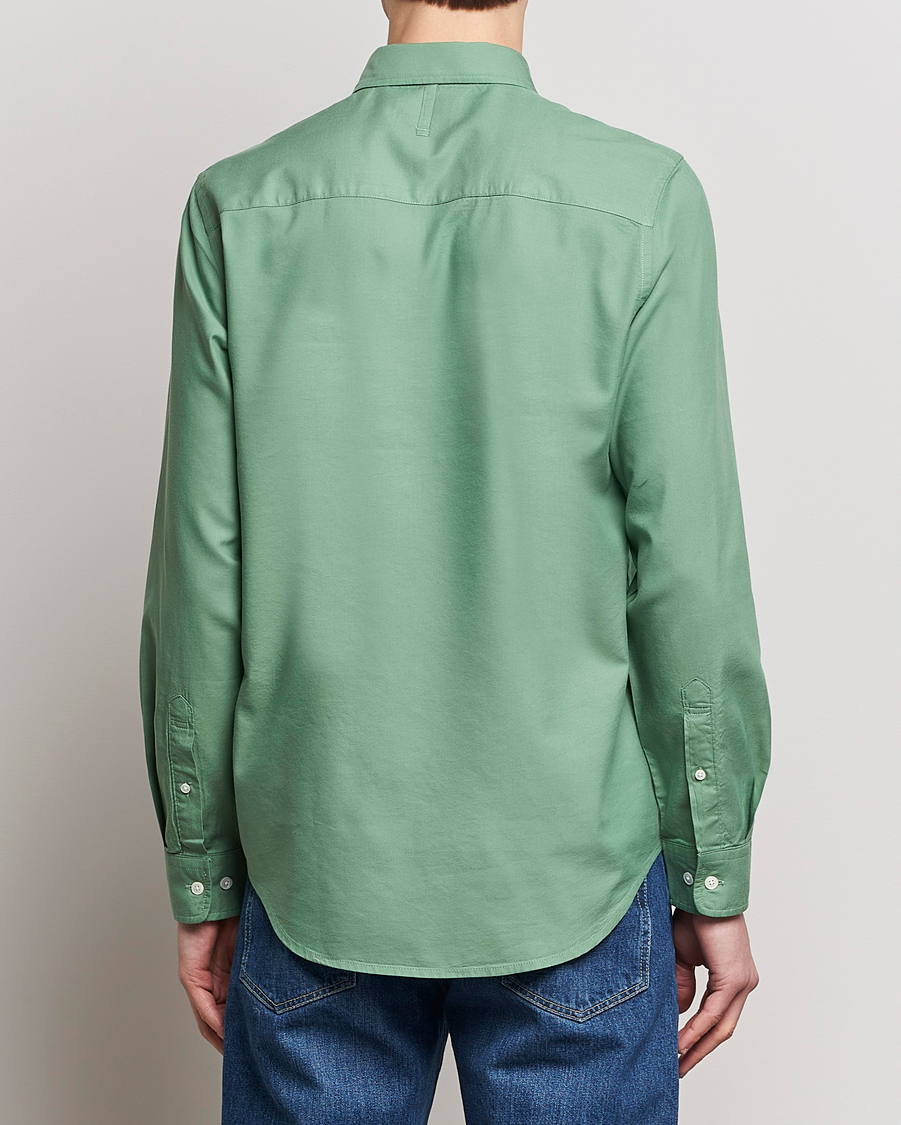 Men | Shirts | NN07 | Arne Tencel Shirt Hedge Green