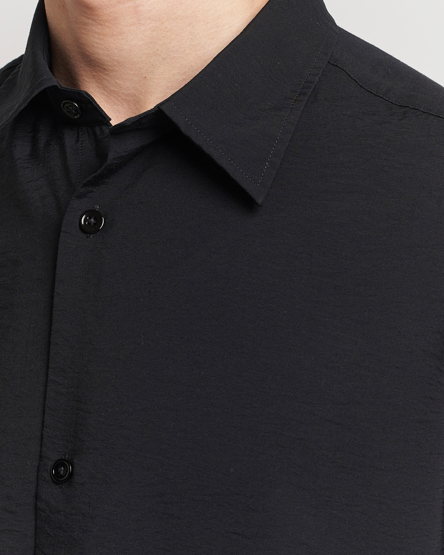 Men | Shirts | NN07 | Freddy Structured Shirt Black