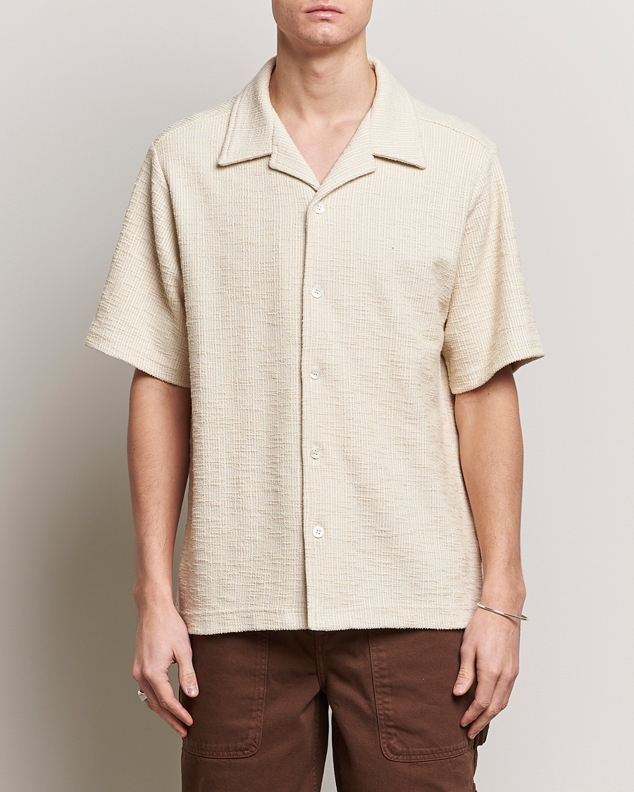 Herr | Casual | NN07 | Julio Short Sleeve Shirt Ecru