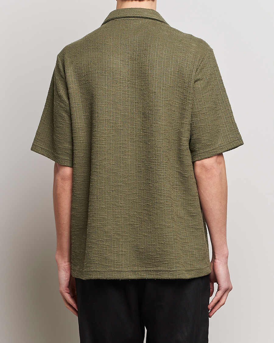 Men | Shirts | NN07 | Julio Short Sleeve Shirt Capers Green