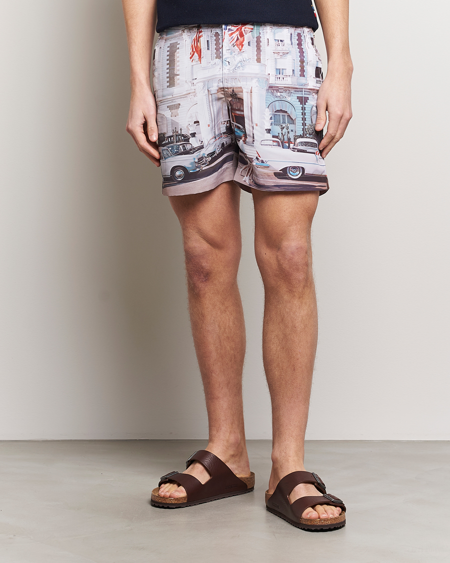 Men | Swimwear | Orlebar Brown | Bulldog Photographic Swimshorts Carlton Cannes