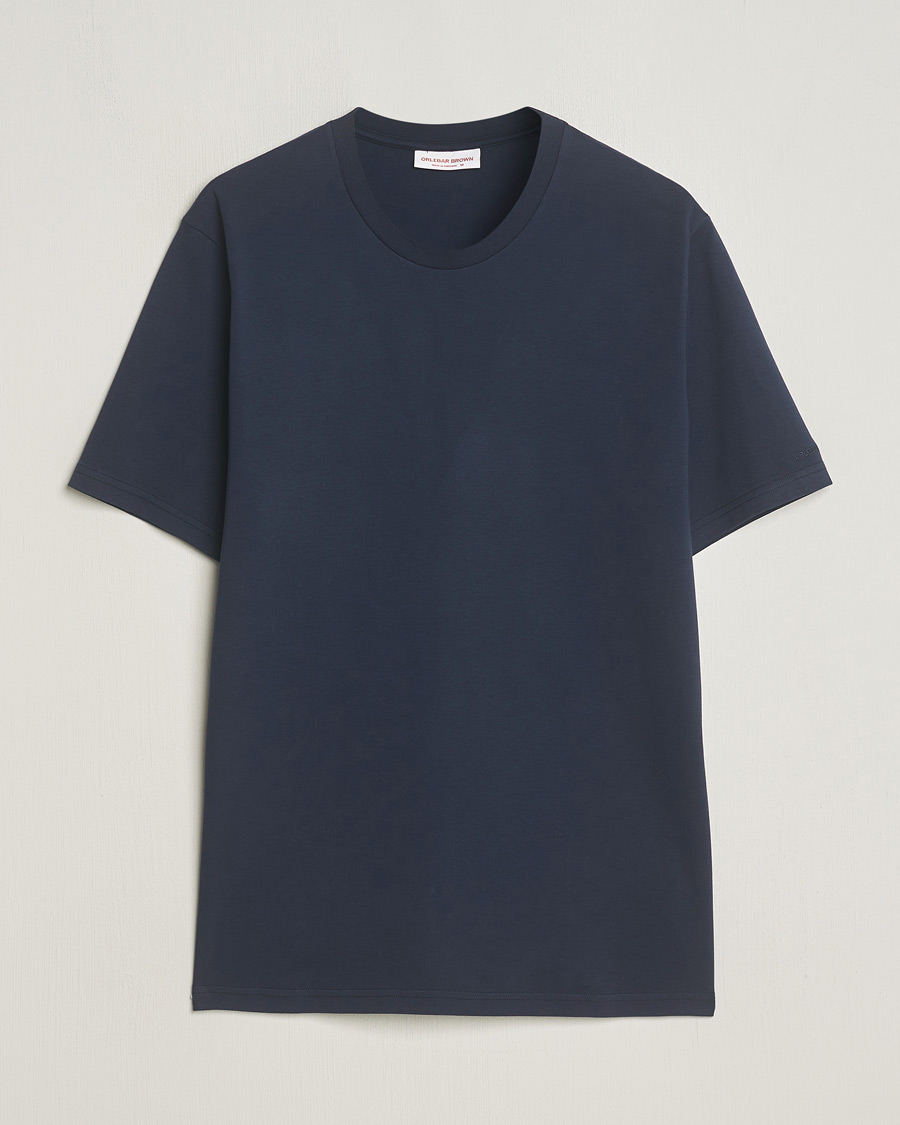 Men | T-Shirts | Orlebar Brown | Deckard Heavy T-Shirt Night Iris