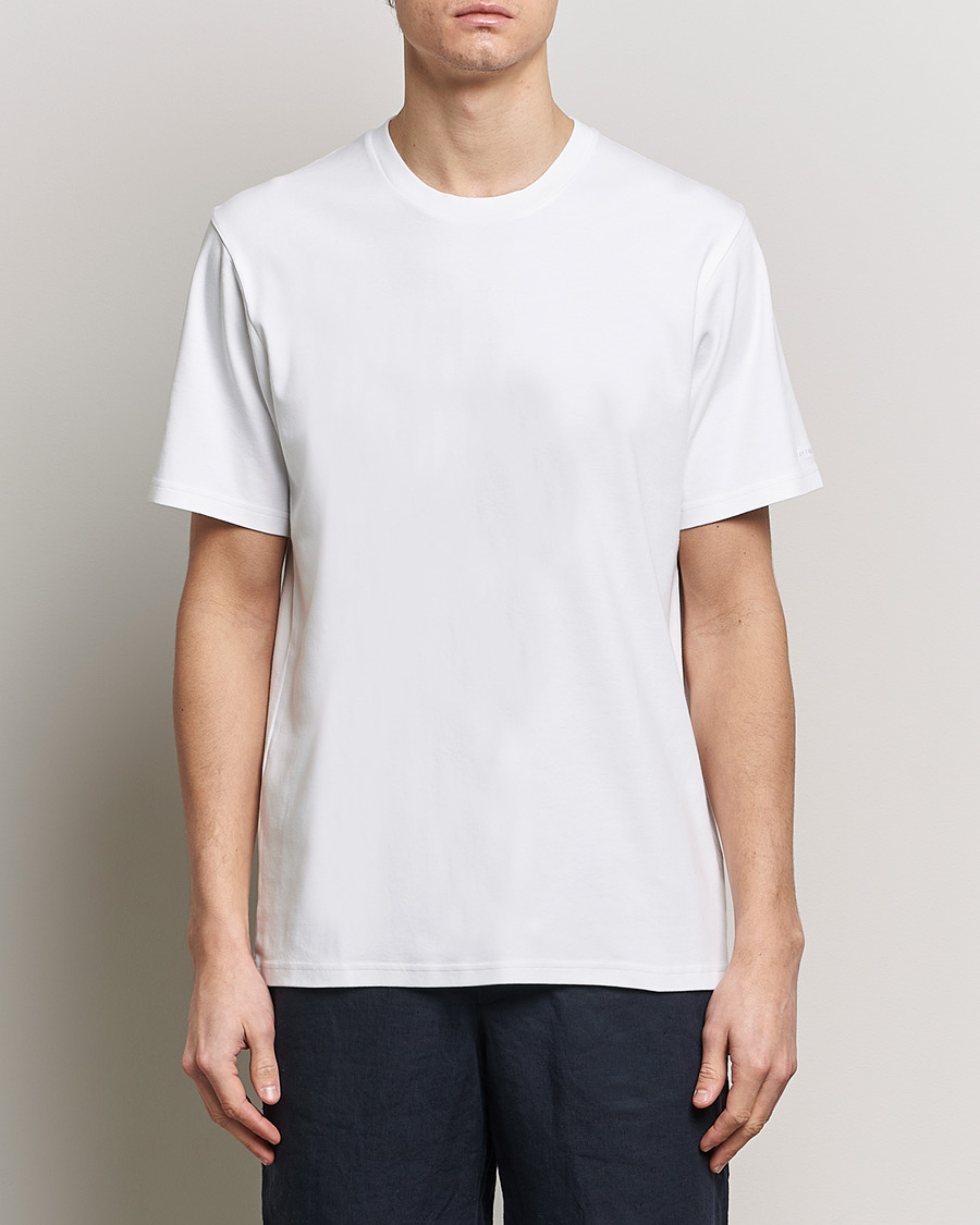 Men | Best of British | Orlebar Brown | Deckard Heavy T-Shirt White