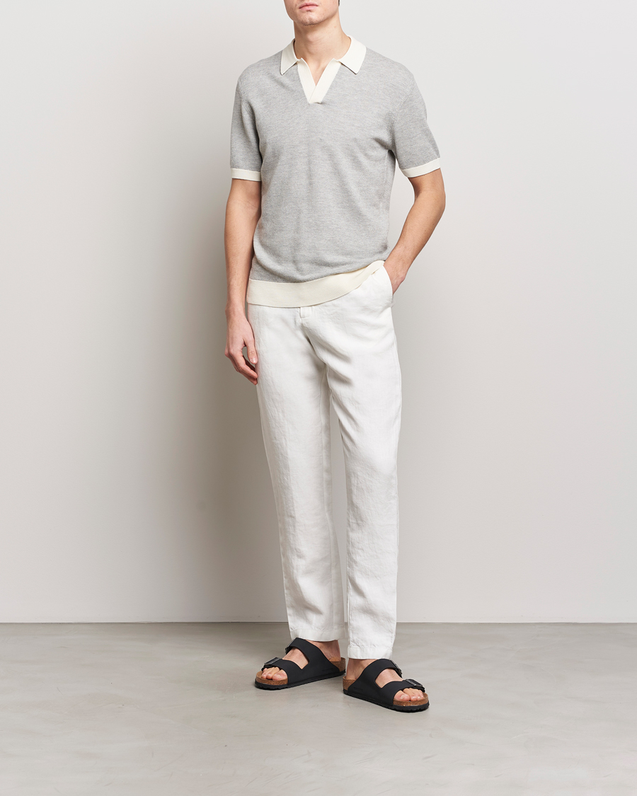 Men | Trousers | Orlebar Brown | Cornell Linen Trousers Sandbar