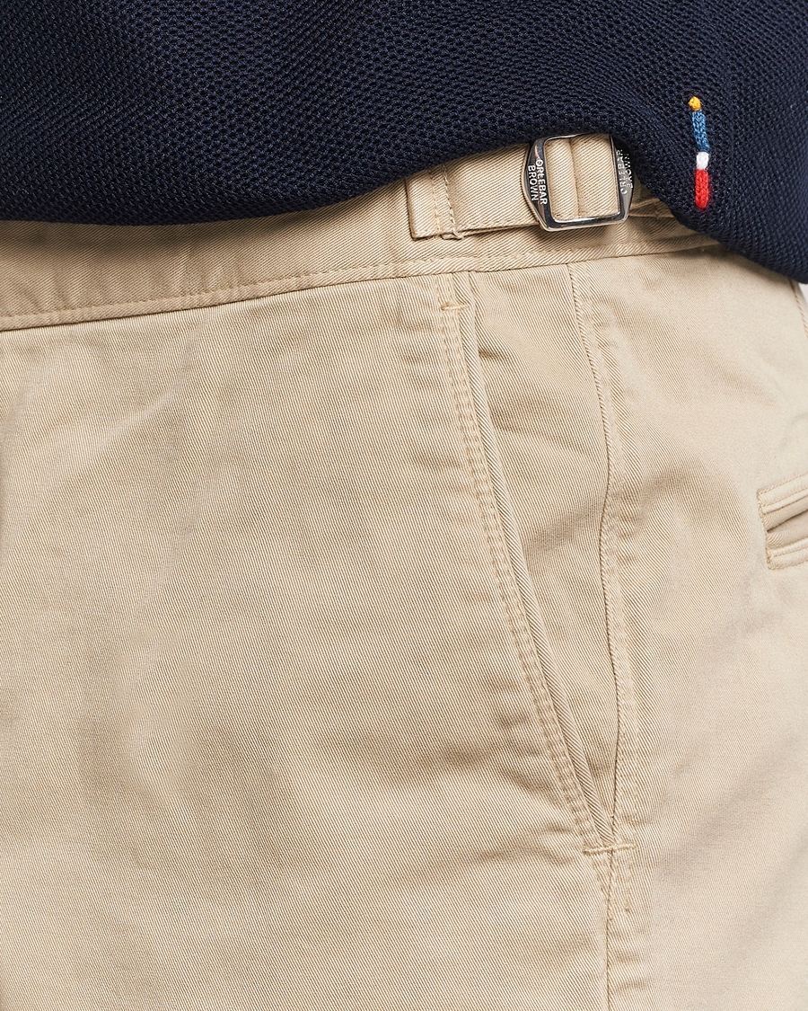 Men | Trousers | Orlebar Brown | Bulldog Cotton Stretch Twill Shorts Sanddune