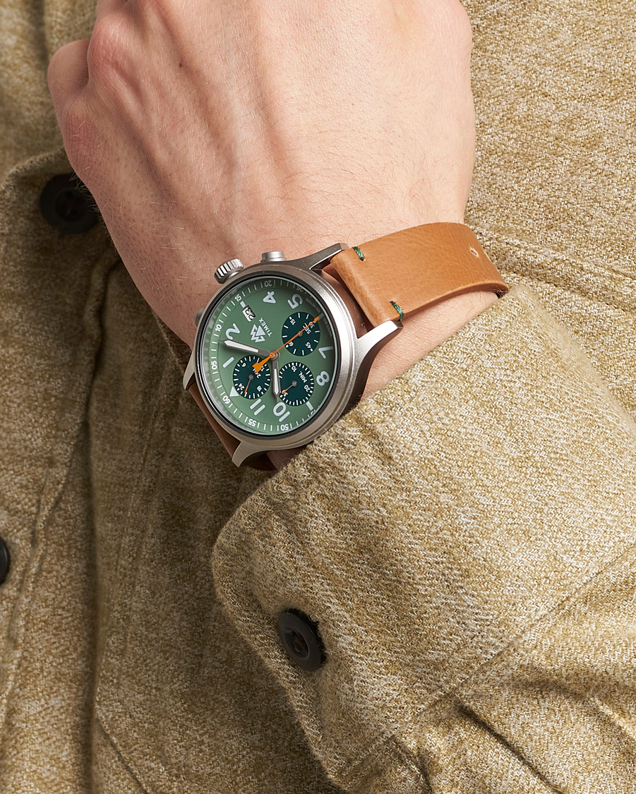 Men | Watches | Timex | Expedition North Sierra Chronograph 42mm Green Dial