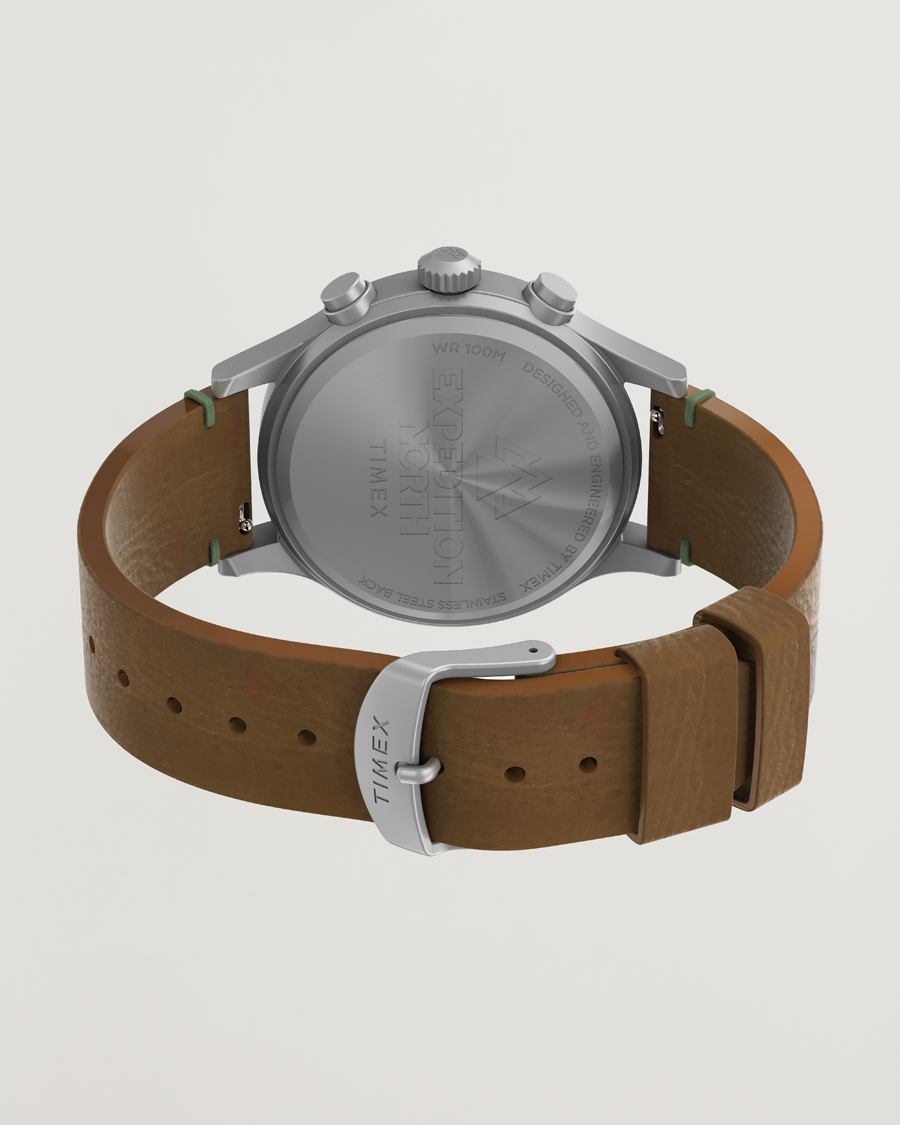 Men | Timex Expedition North Sierra Chronograph 42mm Green Dial | Timex | Expedition North Sierra Chronograph 42mm Green Dial
