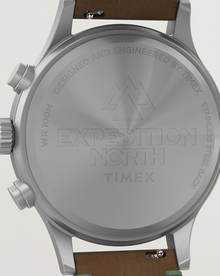 Men | Timex Expedition North Sierra Chronograph 42mm Green Dial | Timex | Expedition North Sierra Chronograph 42mm Green Dial