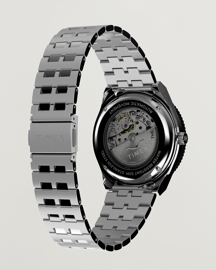 Timex M79 X Peanuts Masked Marvel Automatic 40mm Blue Dial at