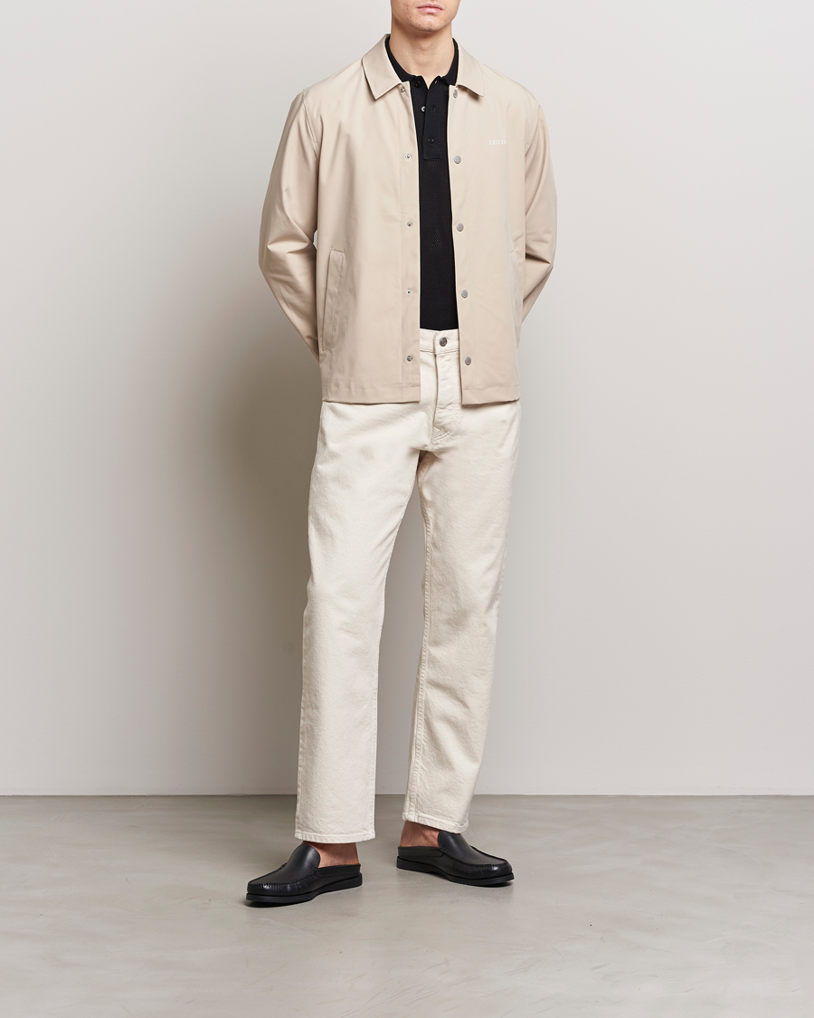 Men | Coats & Jackets | LES DEUX | Idris Coach Jacket Light Desert