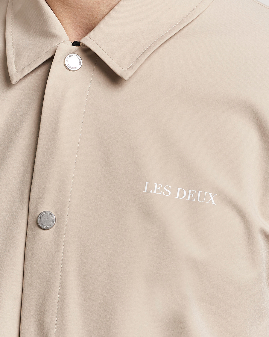 Men | Coats & Jackets | LES DEUX | Idris Coach Jacket Light Desert