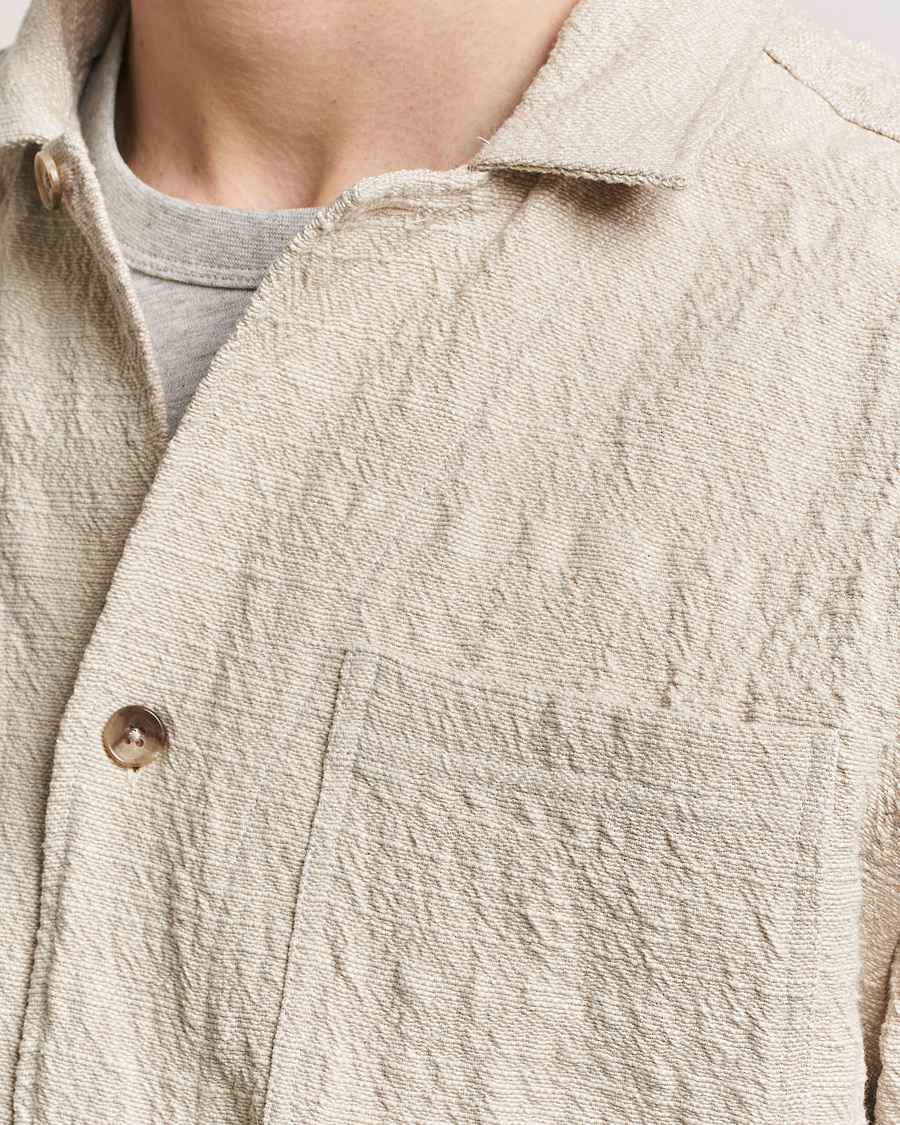 Men | Shirts | LES DEUX | Isaac Overshirt Ivory