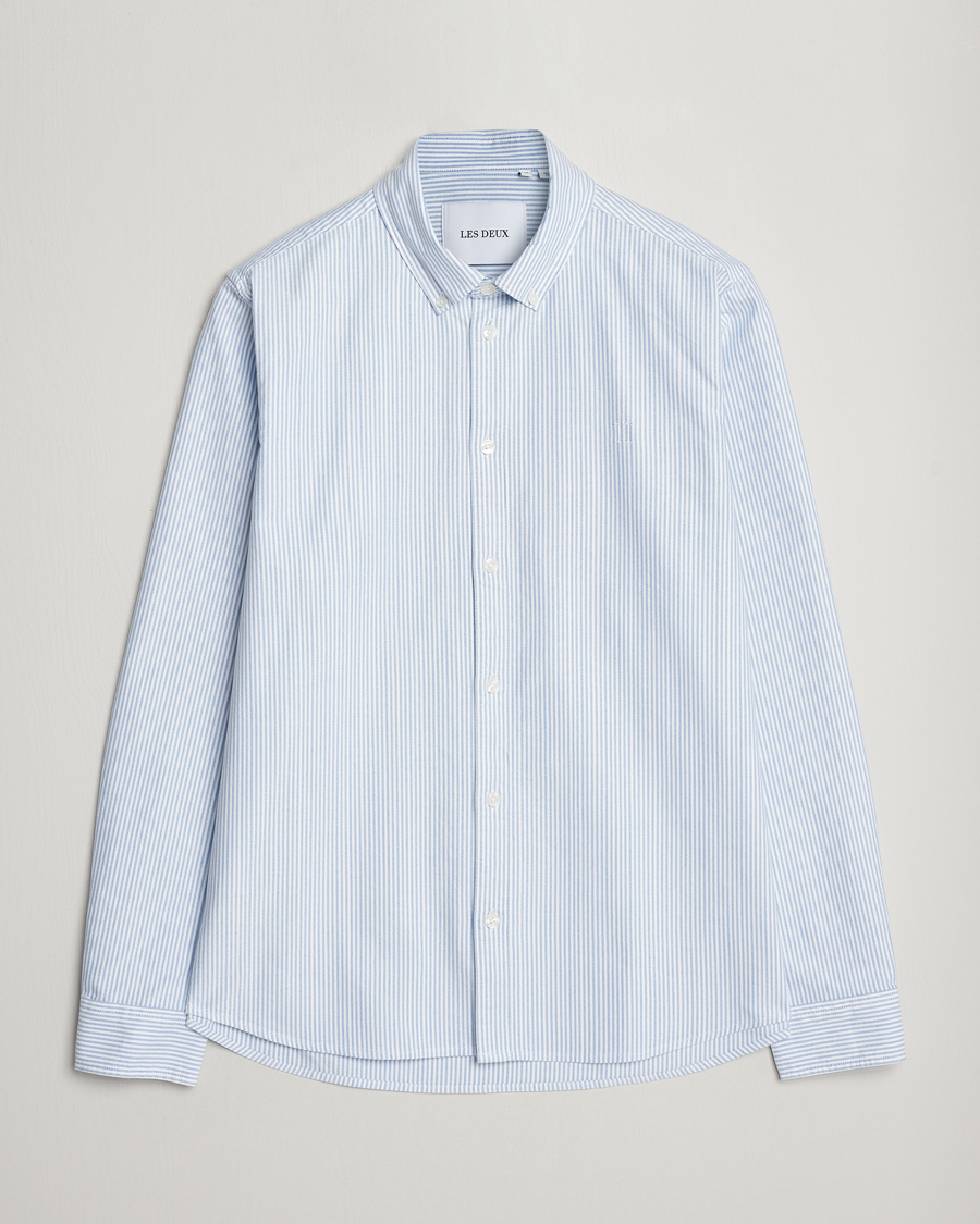 Men | Shirts | LES DEUX | Kristian Oxford Shirt Light Blue/White
