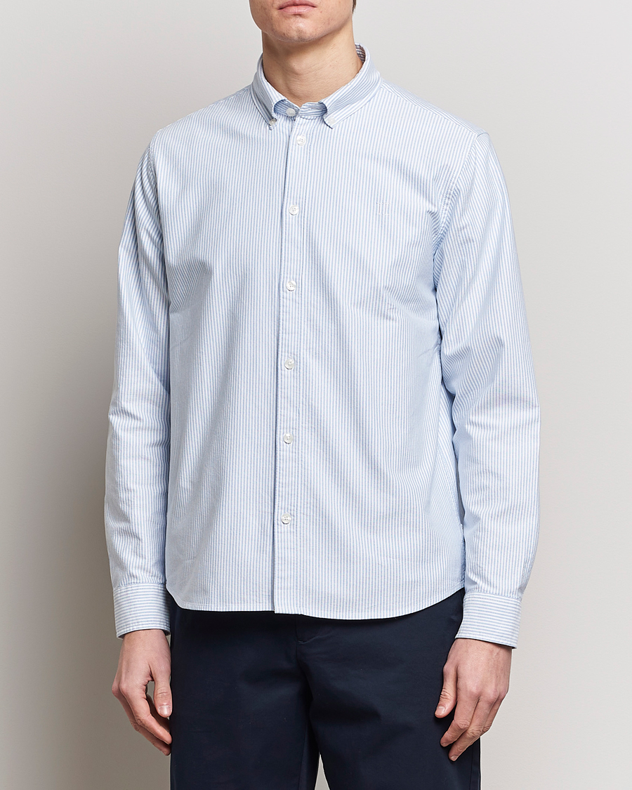 Men | Shirts | LES DEUX | Kristian Oxford Shirt Light Blue/White