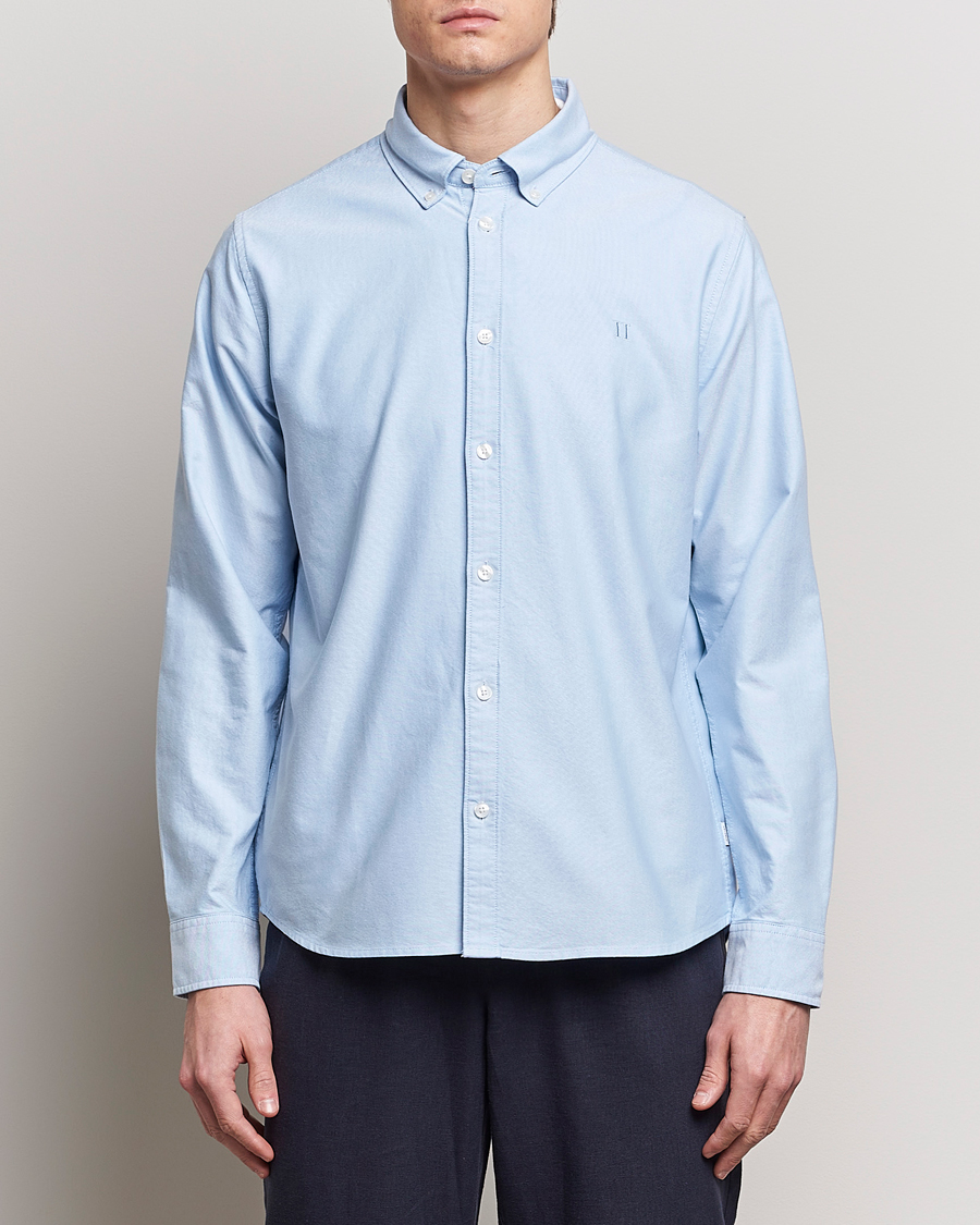 Homme | LES DEUX | LES DEUX | Kristian Oxford Shirt Light Blue