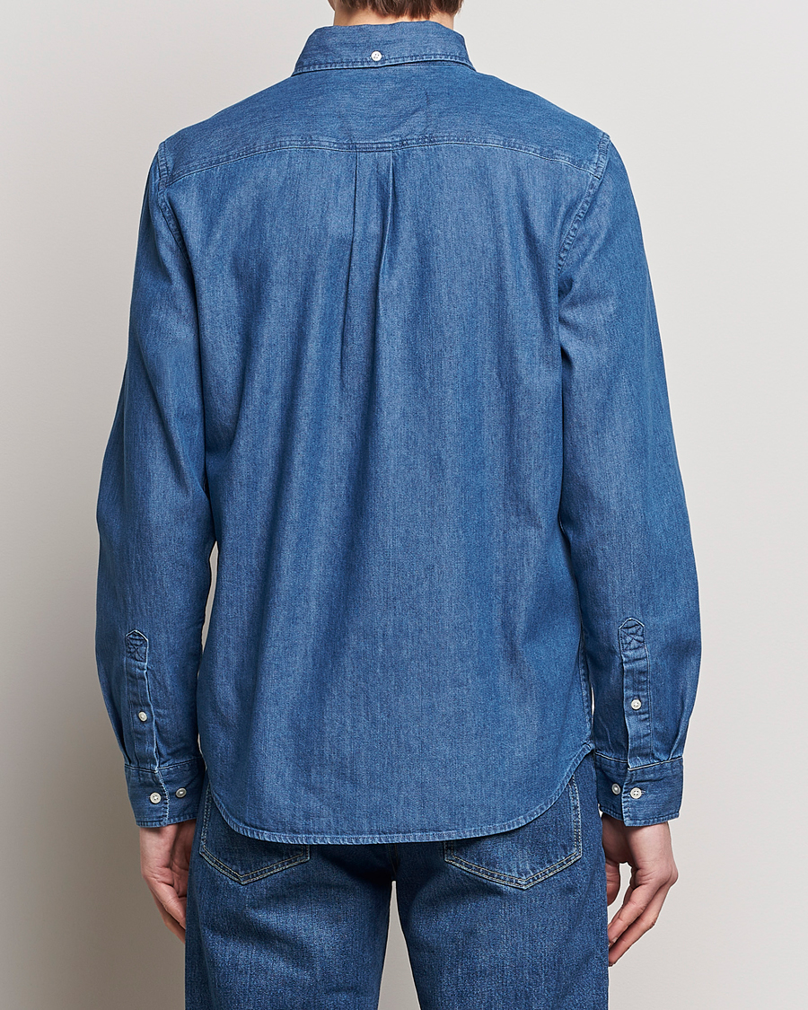 Men | Shirts | LES DEUX | Kristian Denim Shirt Medium Blue
