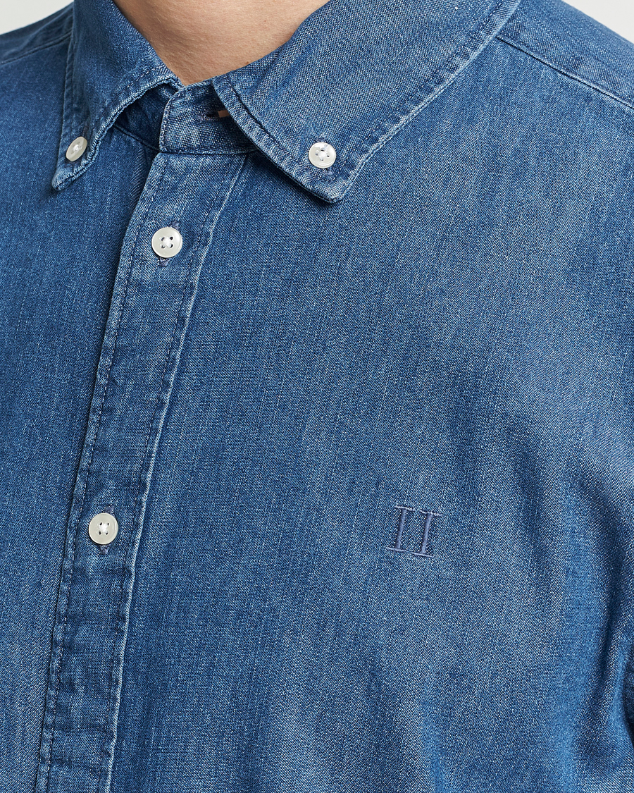 Men | Shirts | LES DEUX | Kristian Denim Shirt Medium Blue