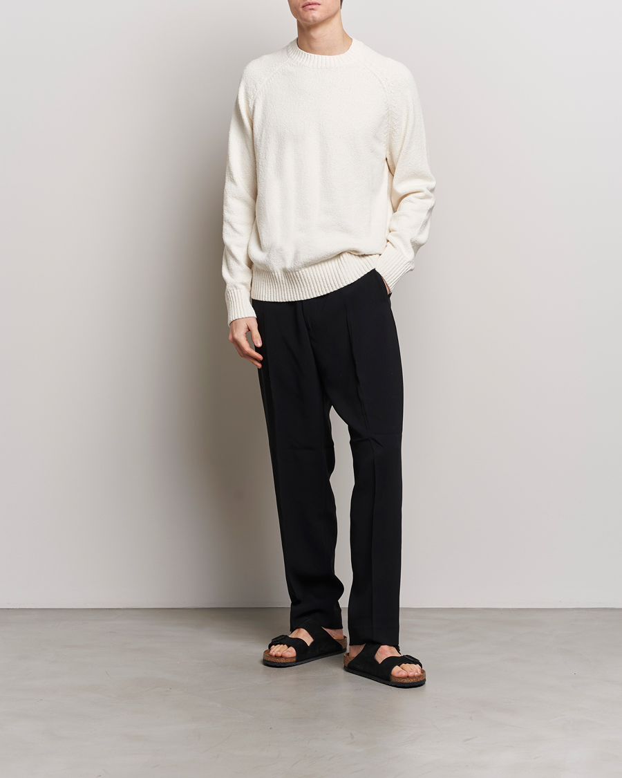 Men | Sweaters & Knitwear | LES DEUX | Brad Roundneck Knit Ivory