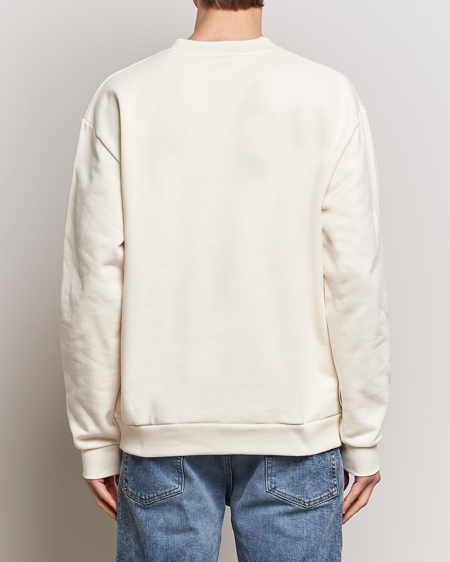Men | Sweaters & Knitwear | LES DEUX | Crew Sweatshirt Light Ivory