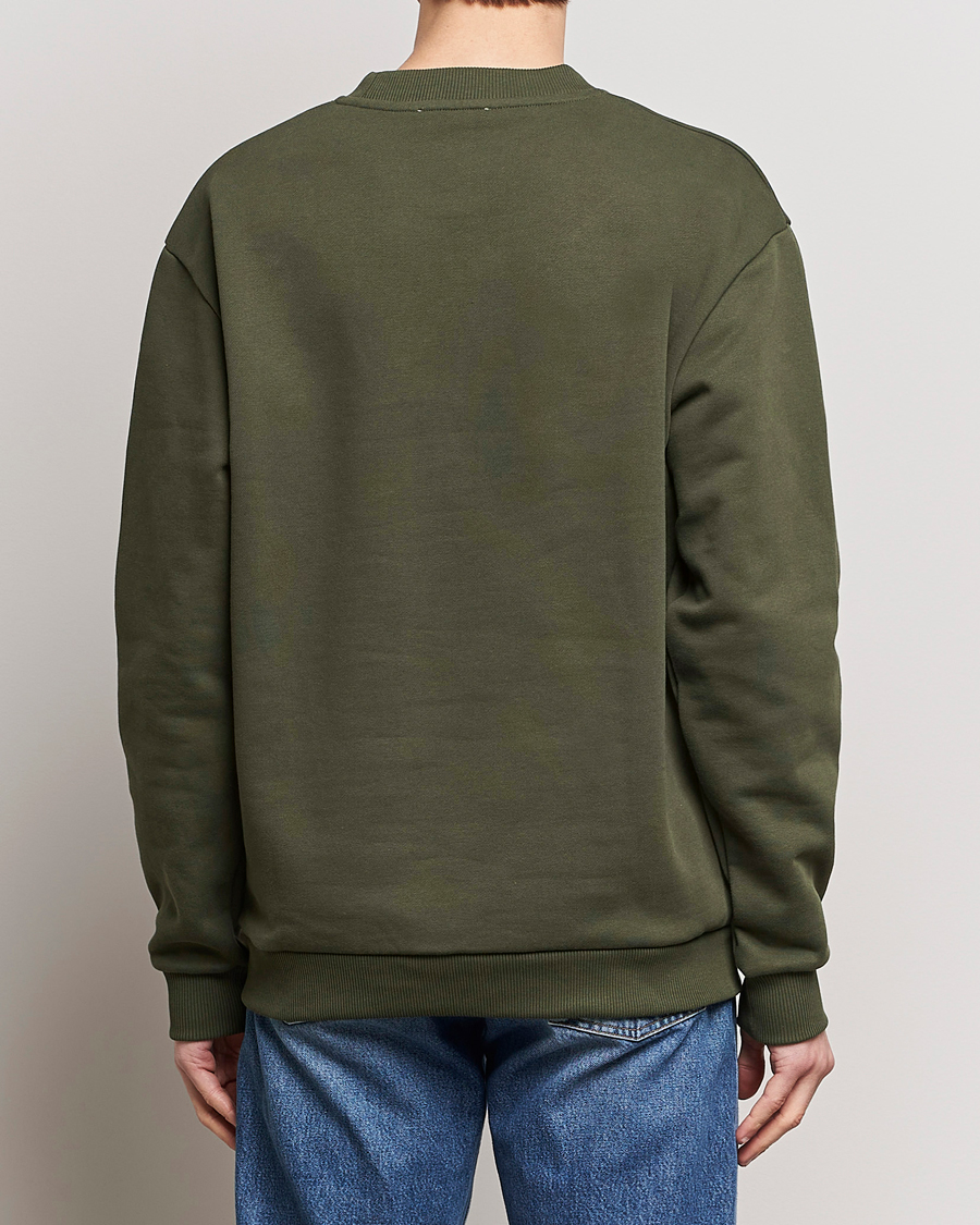 Men | Sweaters & Knitwear | LES DEUX | Crew Sweatshirt Forrest Green