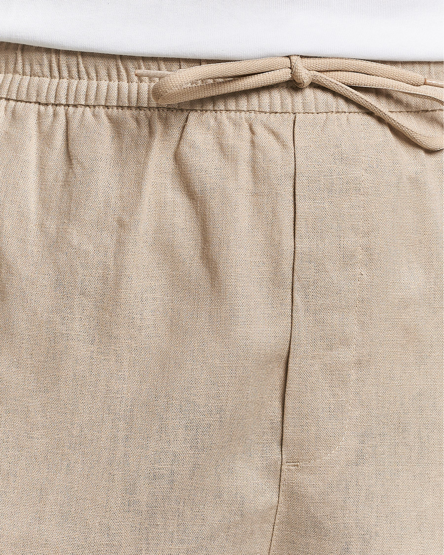 Men | Shorts | LES DEUX | Otto Linen Shorts Light Desert Sand