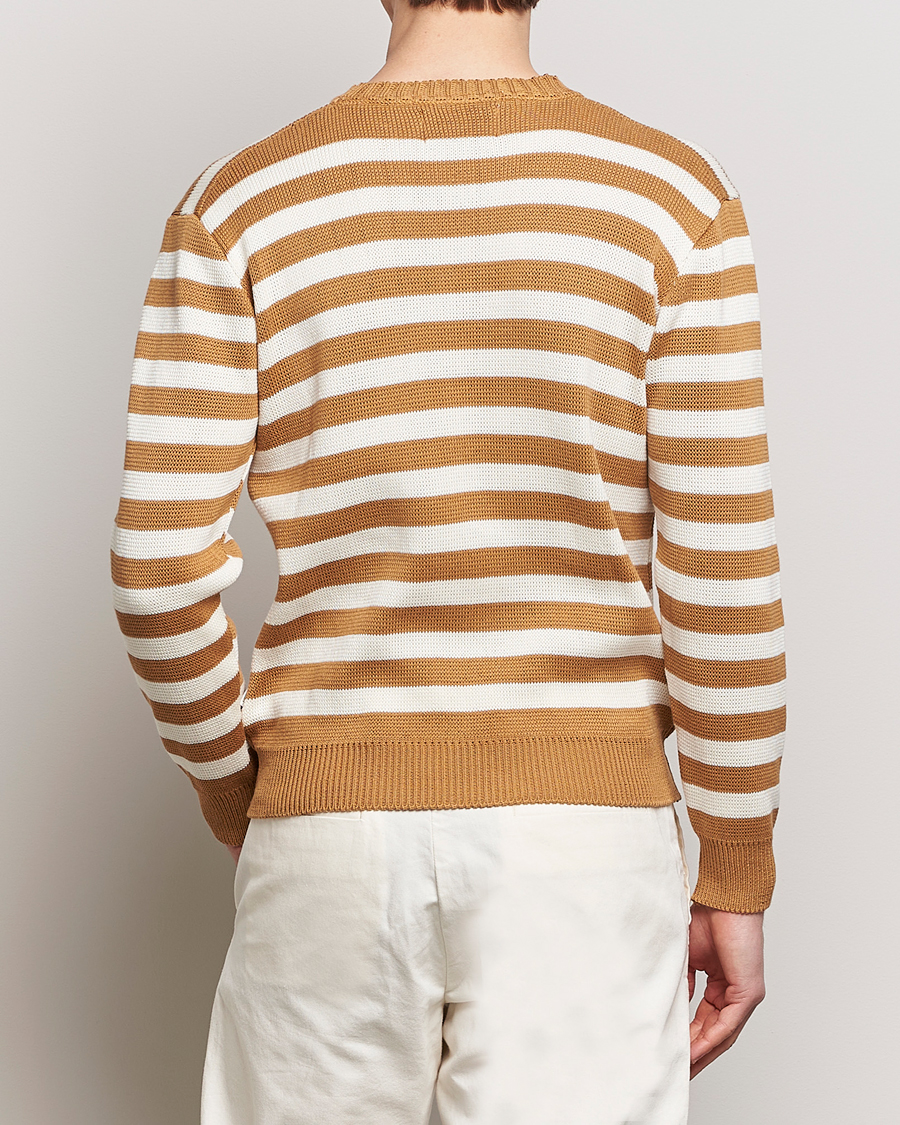 Men | Sweaters & Knitwear | Peregrine | Richmond Organic Cotton Sweater Amber