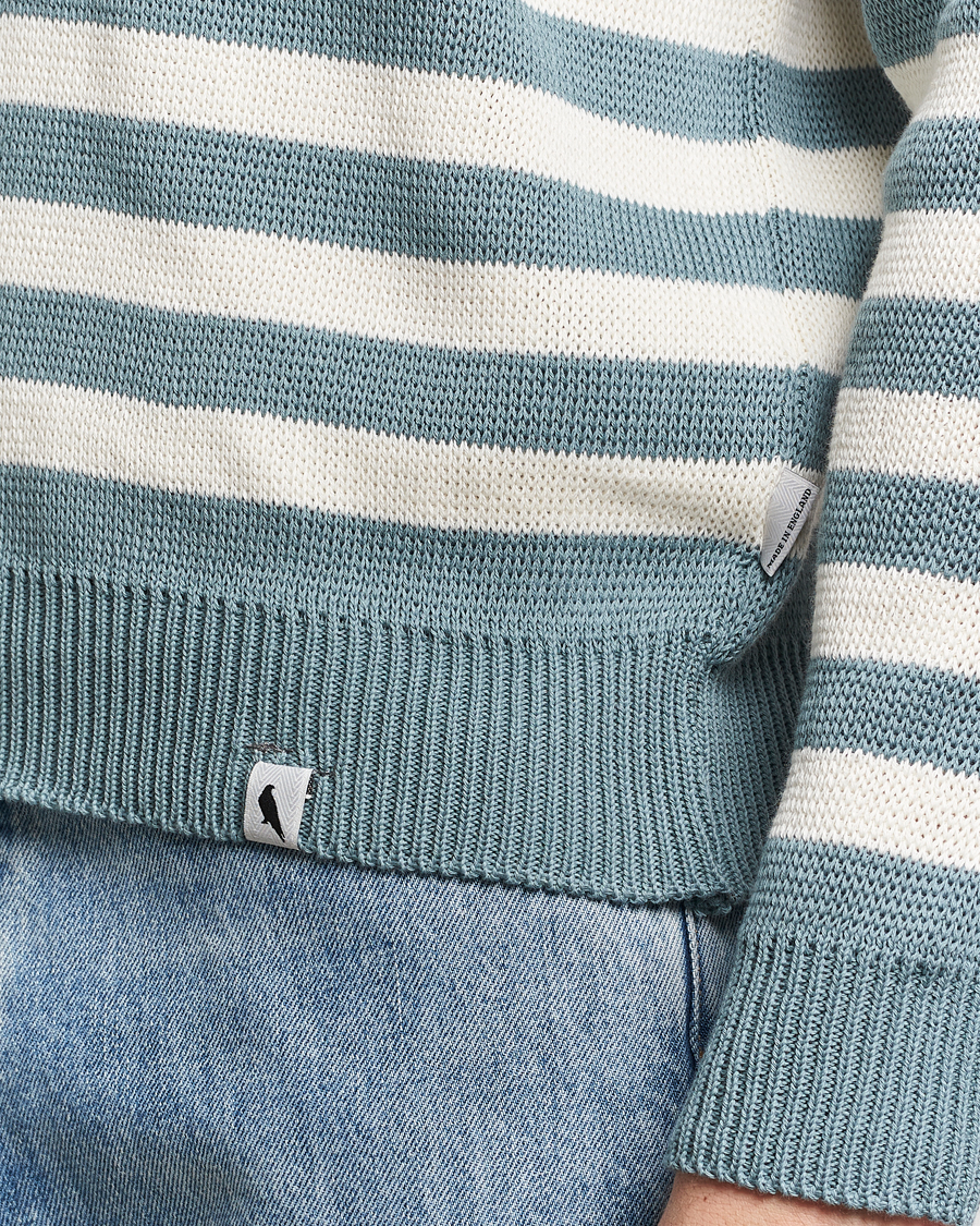 Men | Sweaters & Knitwear | Peregrine | Richmond Organic Cotton Sweater Lovat