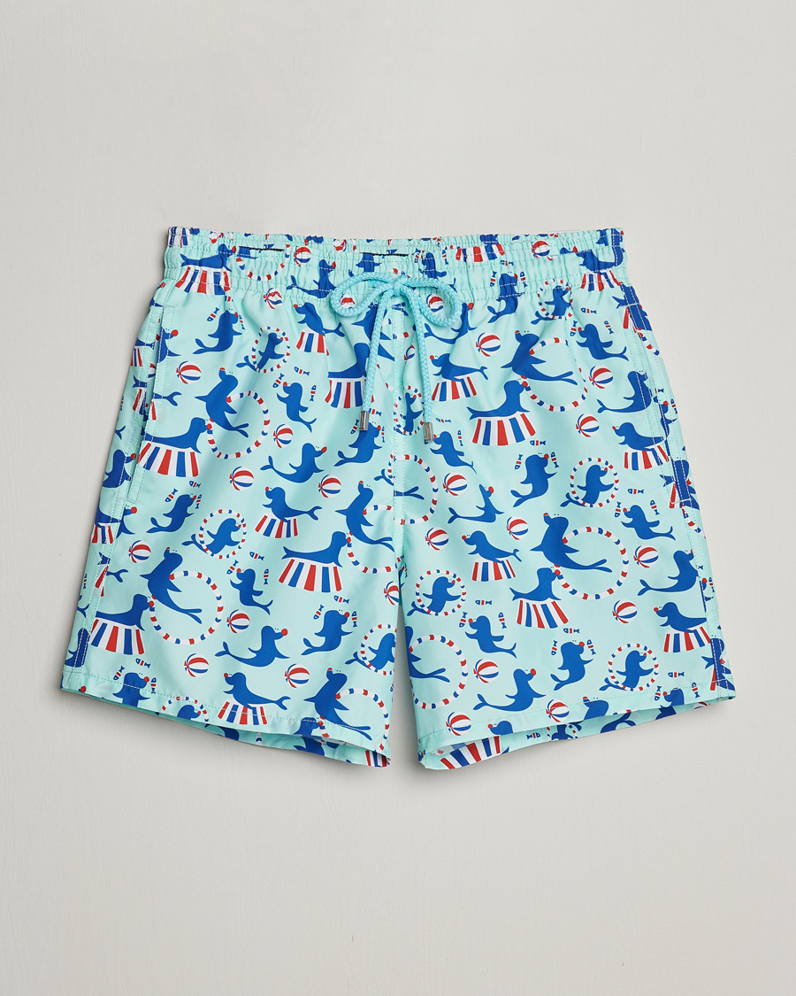 Men | Swimwear | Vilebrequin | Moorea Printed Swimshorts Thalessa